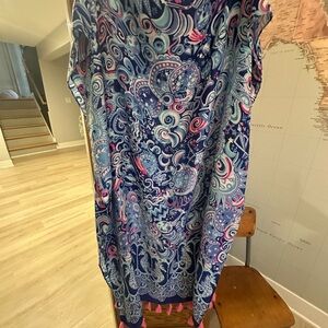 Lilly Pulitzer Resort Scarf in Lapis Lazuli